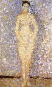 Standing Female Nude Georges Seurat